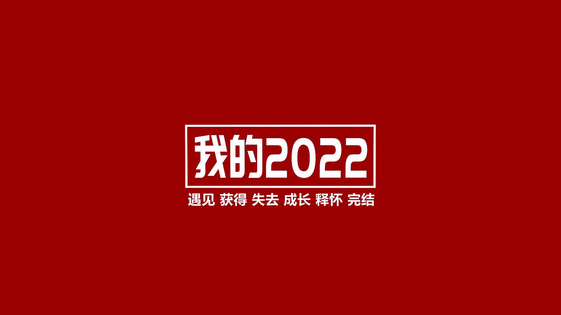 我院2022年终总结视频《我的2022》